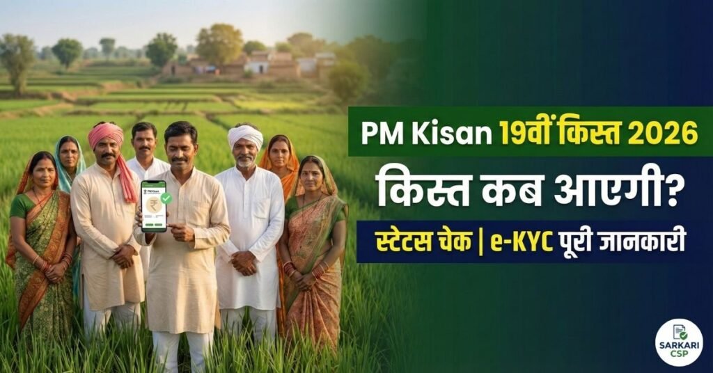 PM Kisan 19th Installment Date 2026: 19वीं किस्त कब आएगी? स्टेटस चेक करने का तरीका और ई-केवाईसी की पूरी जानकारी